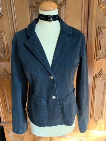 LTB DENIM FURRY Jacke Gr. L Farbe: schwarz  Zustand: Perfekt