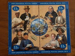 Briefmarkenjahr 1999: Weltpostverein (MINT)