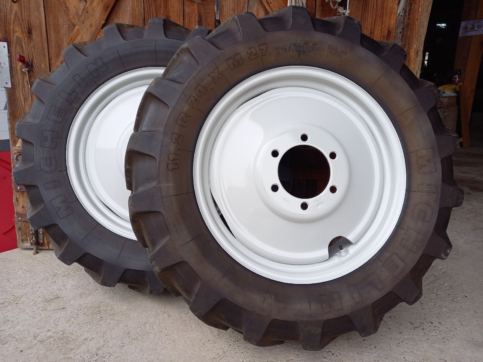 Pneumatici & Ruote complete: Traktorenräder 11.2 R24 Michelin – Usato da Hörhausen venduto da andi91920 1