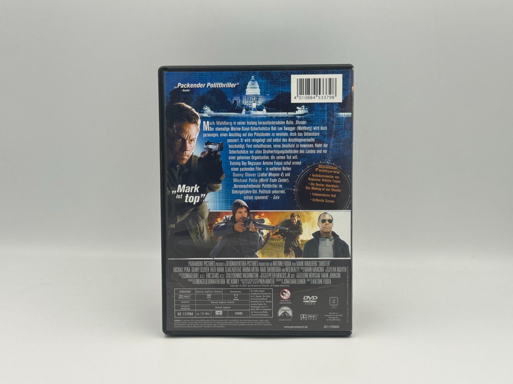 Tutti i DVDs: SHOOTER - Versand A-Post nur CHF 2.50! – Usato da Siblingen venduto da goodprice24 1