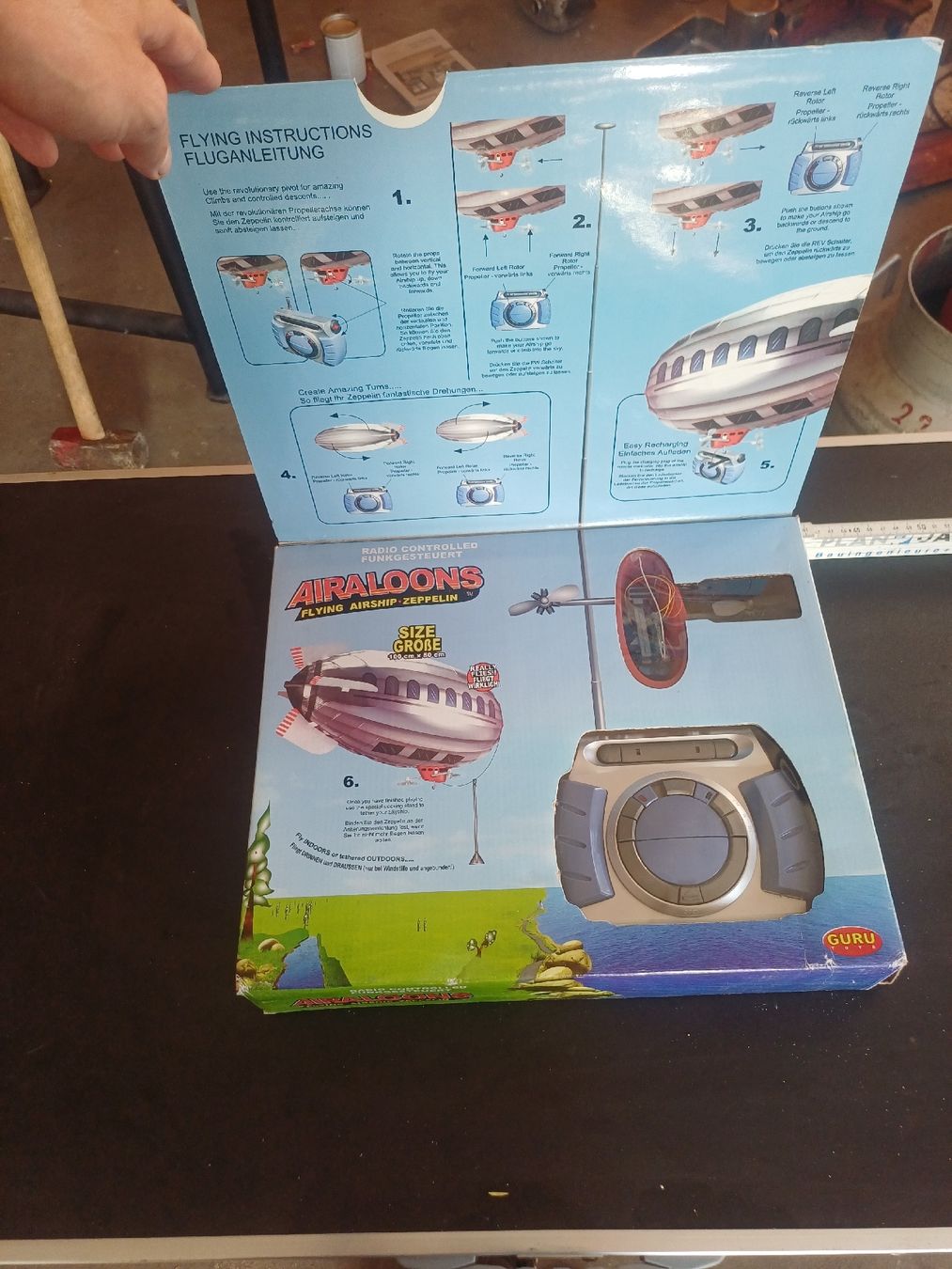 Jouets: Vintage RC Zeppelin – Défectueux à Wangenried par Recycler94 3