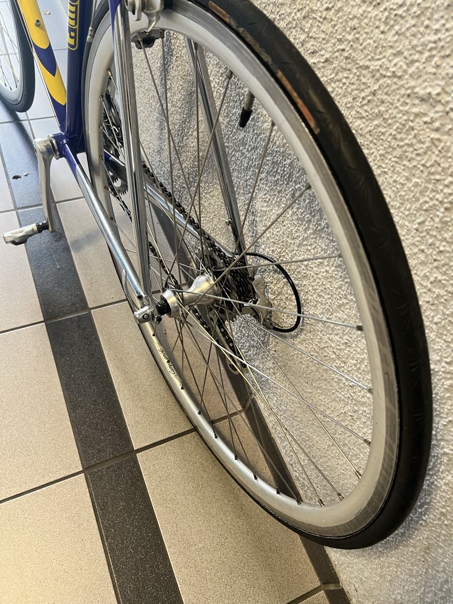 Velos: F. Moser Rennrad Velo, gelb-blau  – Gebraucht aus Kleindöttingen von NextOne 8