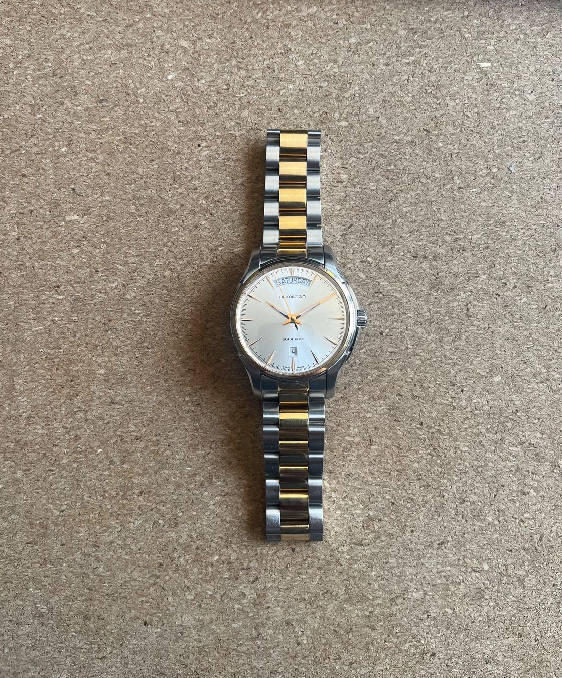 Hamilton Uhren: Hamilton Jazzmaster Day Date Auto Stahl/Gold - 2019 – Gebraucht aus St.Gallen von SCW_1993