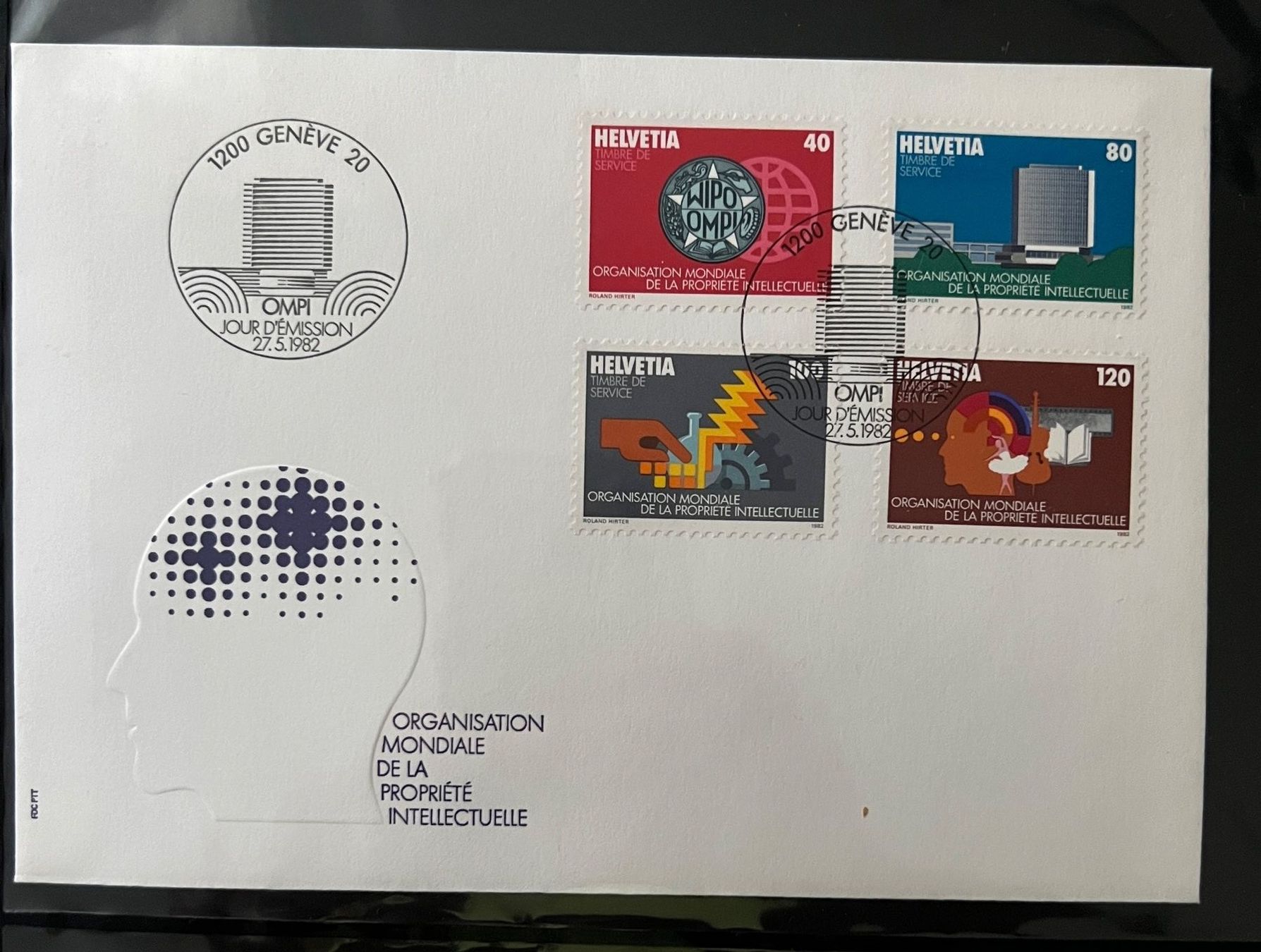 Alle Briefmarken: Erstagsbrief 1982 – Gebraucht aus Rotkreuz von Parcore
