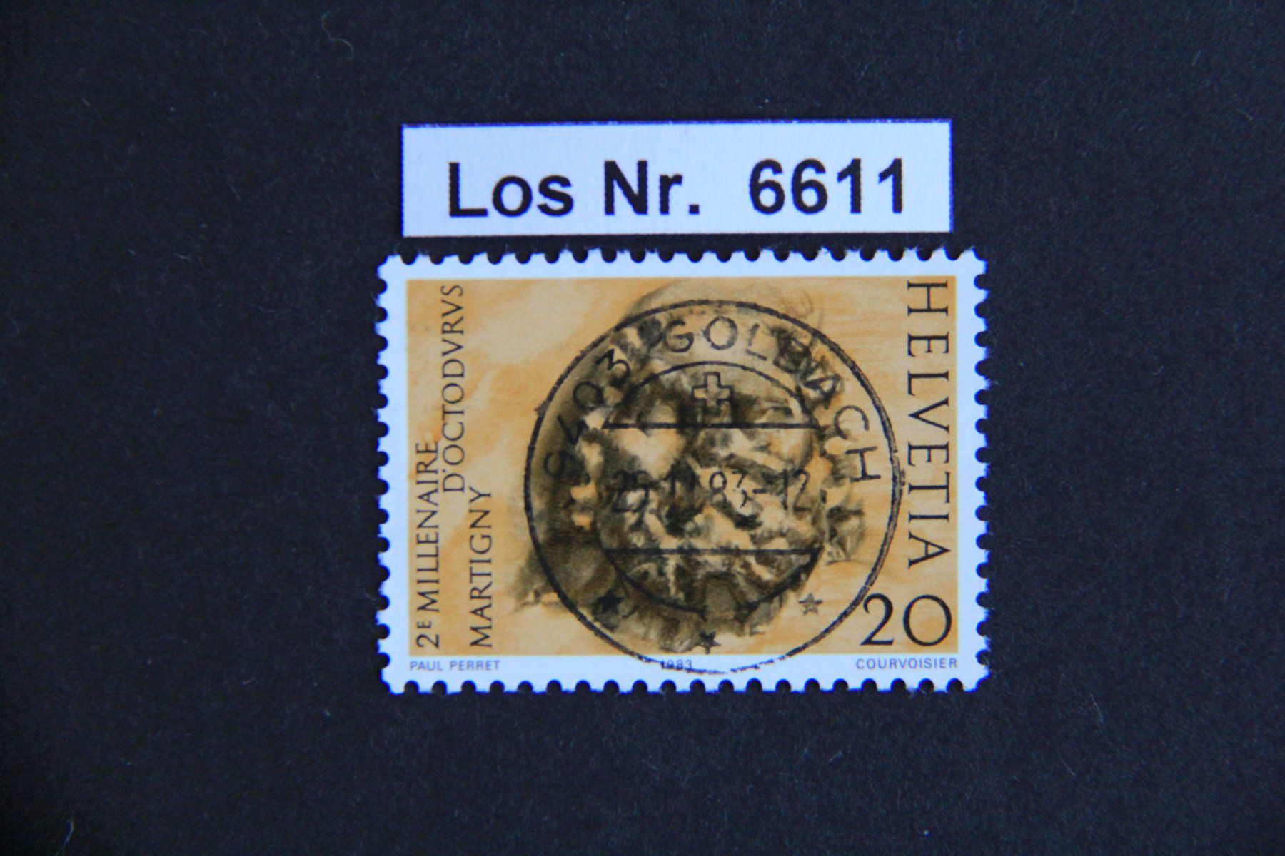 Tutti i francobolli: CH 1983 sauberer Vollstempel                        Los 6611 – Usato da Volken venduto da jukon65