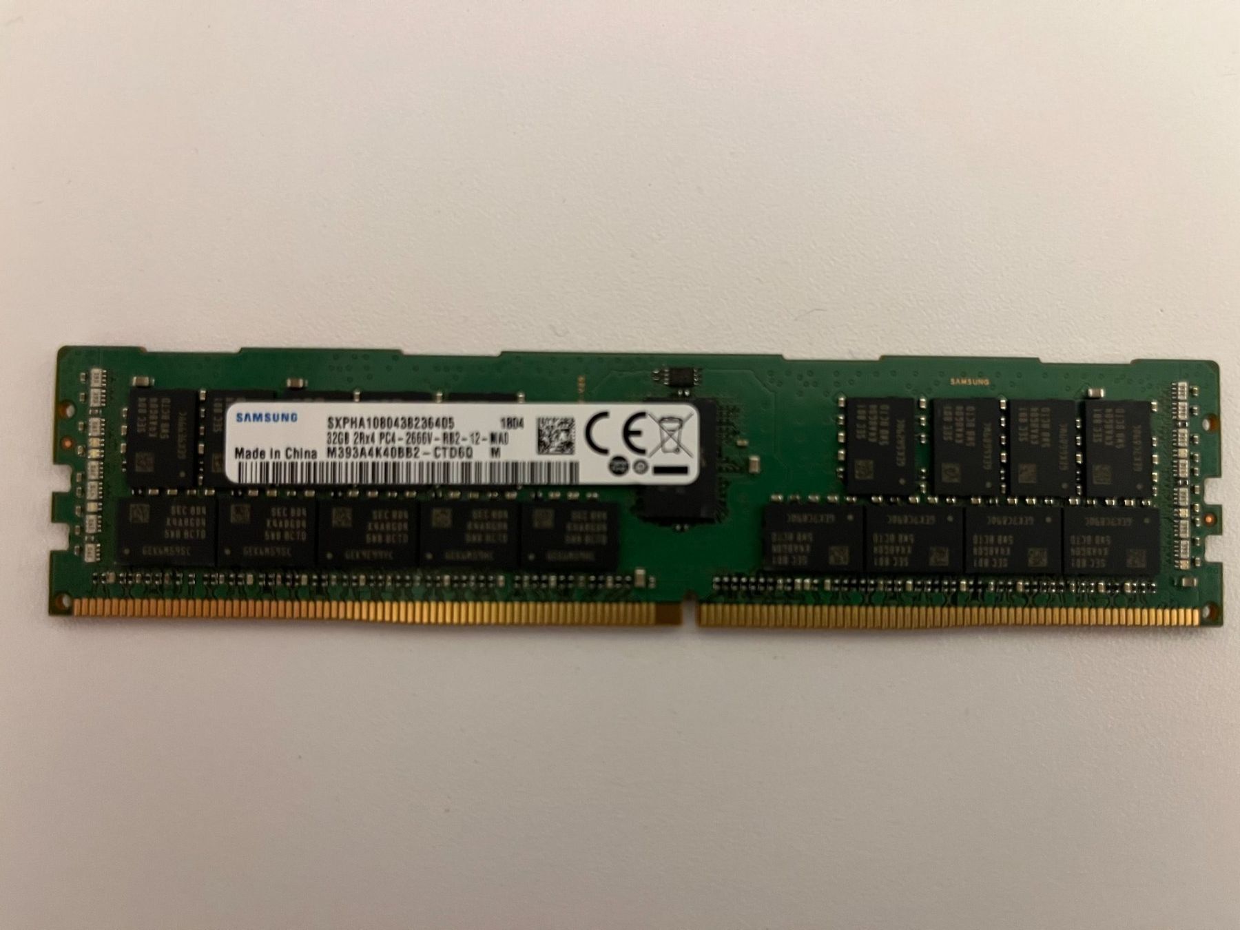 Samsung Memoria / RAM: 2x SAMSUNG 32G DDR4 2666 – Usato da Argnou (Ayent) venduto da Duckcifer