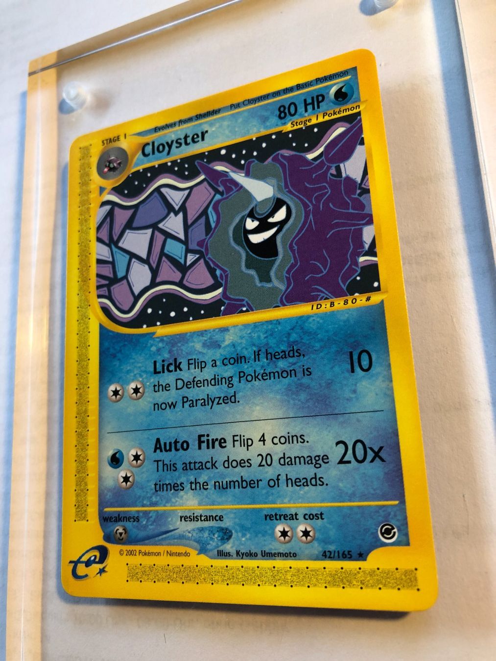 Carte collezionabili: Cloyster (rare) Expedition - MINT - ab 1.- – Usato da Giubiasco venduto da dan_pr8b 2