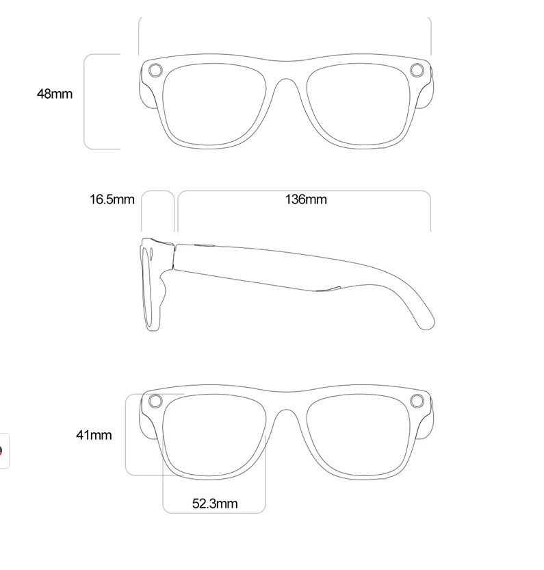 Blackmagic Videocamere: AI Smart Glasses GPT 100mp Multifunktionskamera Chat Bluetoo – Nuovo e nell'imballaggio originale da Unterägeri venduto da RmOnline 7