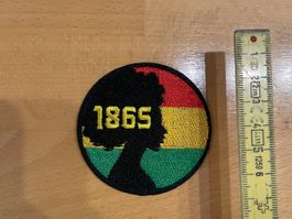 Rasta Juneteenth 1865 Patch Sticker Aufnäher