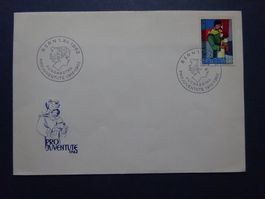 1962 Pro Juventute - Blockausschnitt - FDC
