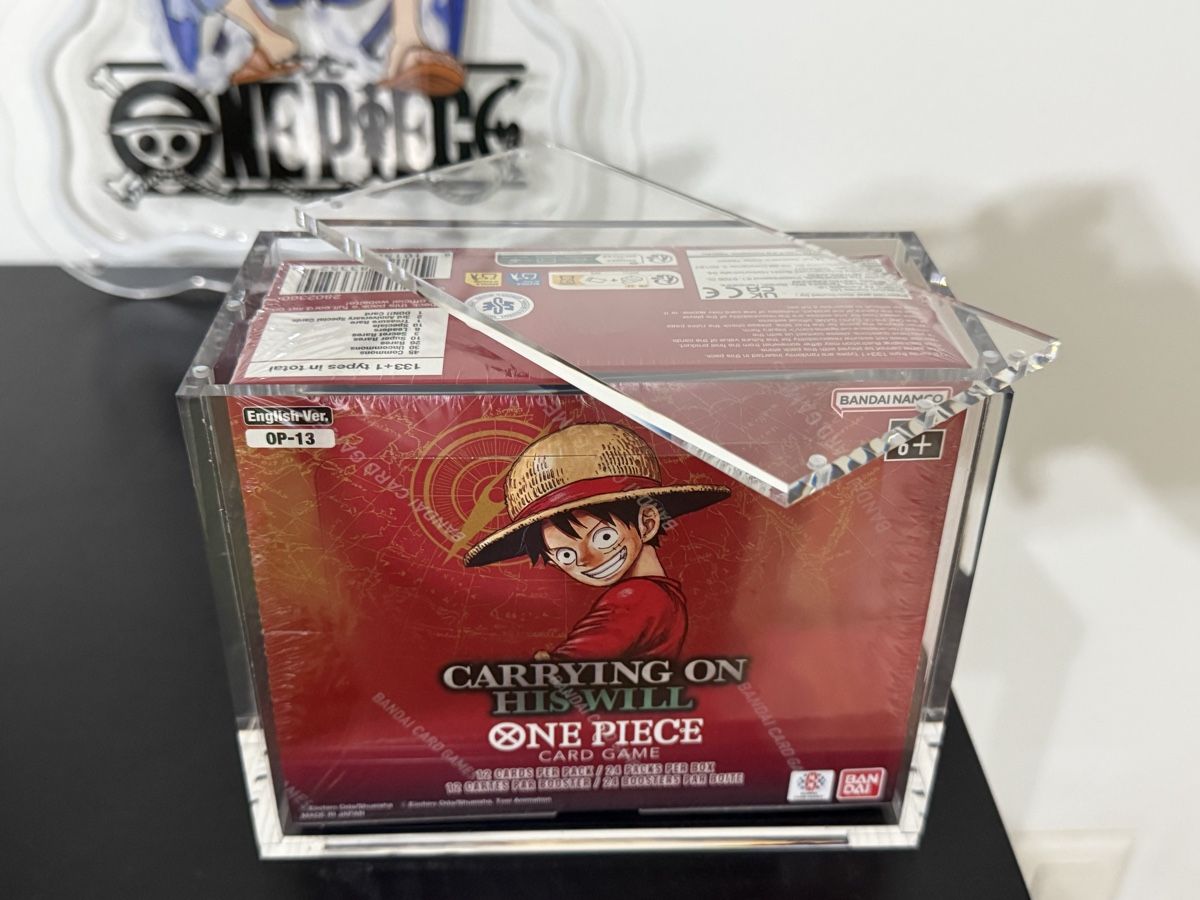 Bandai Carte collezionabili: Acrylic box case for booster box OnePiece English – Nuovo (secondo la descrizione) da Vacallo venduto da SeriousCollector92 1