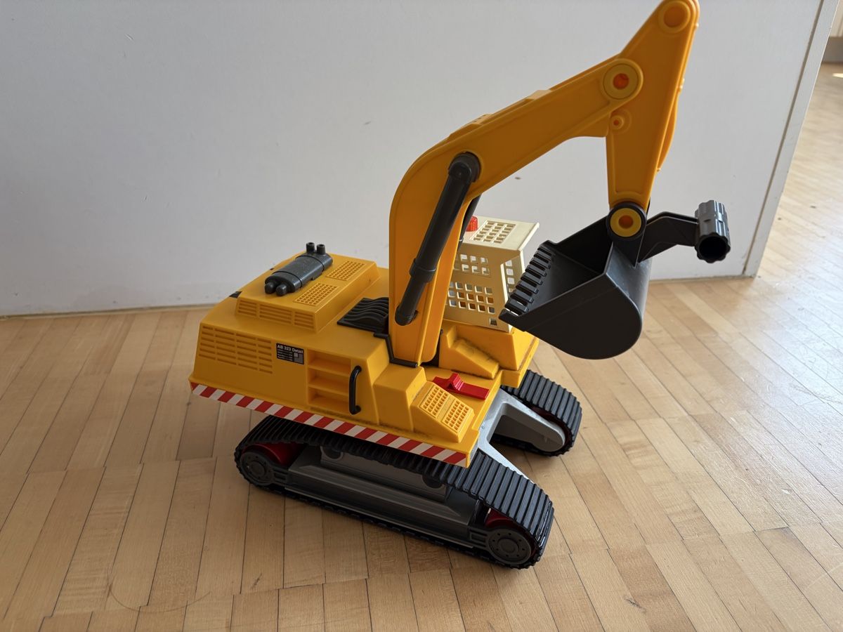 Playmobil Giocattoli: Playmobil Baumaschinen Set mit Figuren – Usato da Niederrohrdorf venduto da horst6789 4