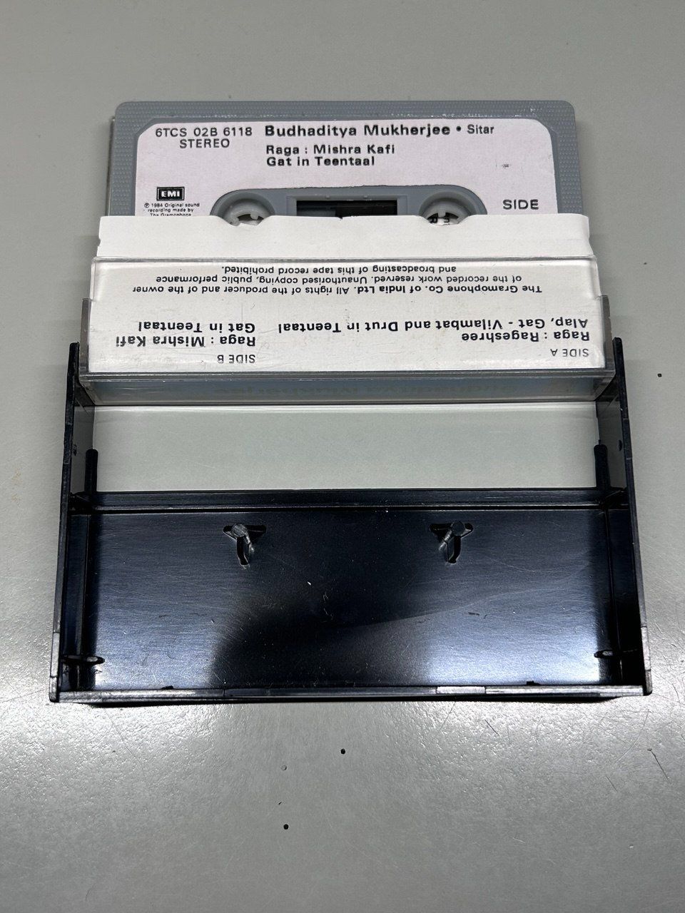 Musicassette: Budhaditya Mukherjee 1979 – Usato da Giubiasco venduto da LorisVale 2