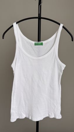 Top/Unterhemd Weiss Gr. S „Benetton“ Baumwolle