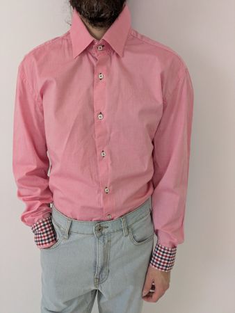 Riccovero Herren Hemd, Grösse L, Slim Fit, Top Zustand!