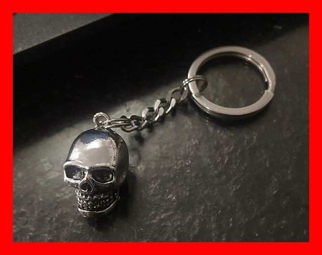 Schlüsselanhänger Totenkopf Skull Schädel Keychain Skeleton