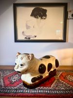 Cizhou Keramik Katze – Chinesischer Chinoiserie Stil