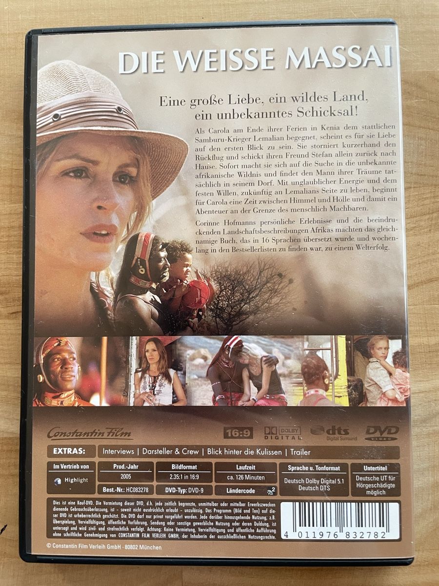 Tutti i DVDs: DVD Die weisse Massai – Usato da Rümlang venduto da euqinom16 1