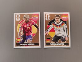 Panini Extra-Sticker WM26 Lamine Yamal & Florian Wirtz