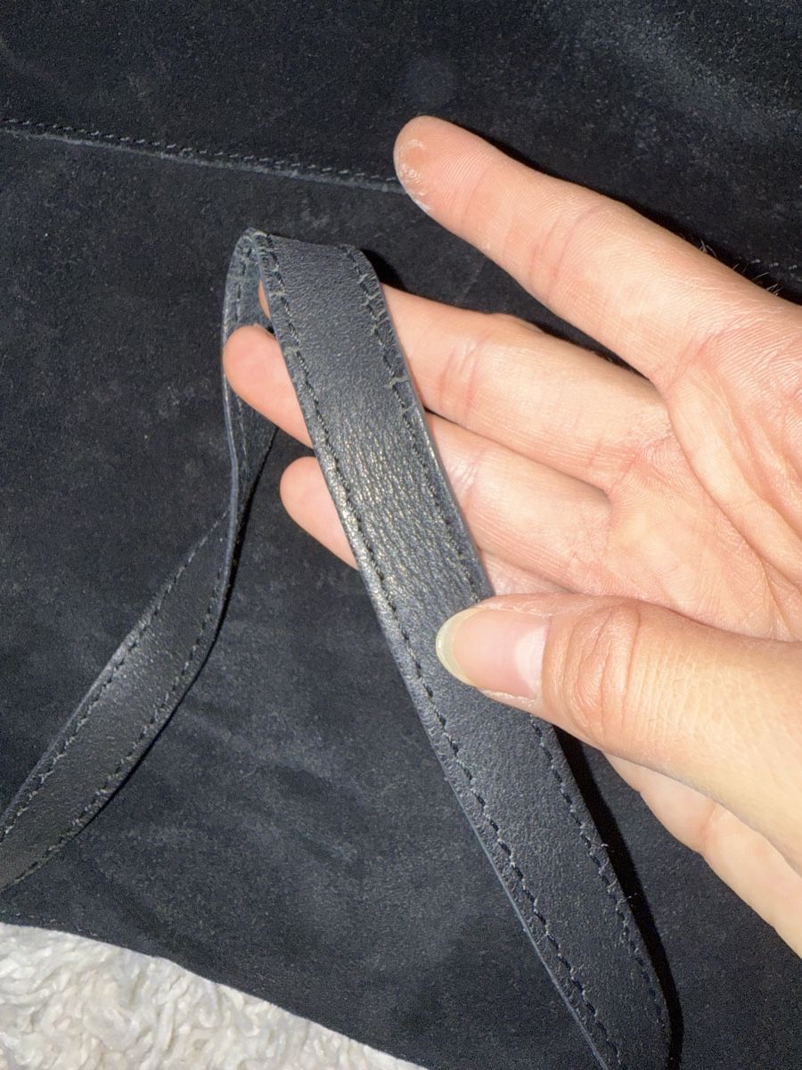Taschen für Damen: Tasche Wildleder schwarz – Gebraucht aus Mörschwil von Seegurke18 2