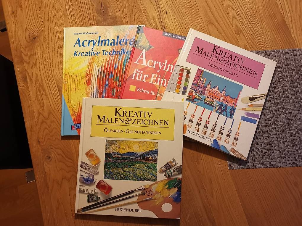 Colori: Studio Fine oil Colors + 4 Bücher – Usato da Buchs AG venduto da Mix01 1