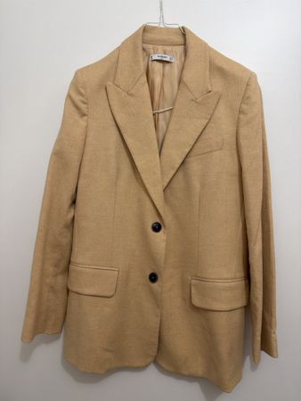 Mango Suit Trousers, Camel, S-M, Perfect for Autumn!