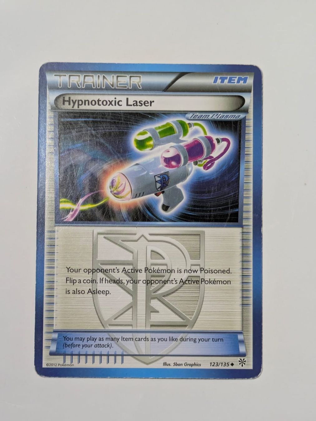 Pokémon Carte collezionabili: Hypnotoxic Laser In english – Usato da Daillens venduto da SACS-CARDS