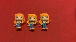 3x One Piece Nami Figuren Miniatur Set gebraucht
