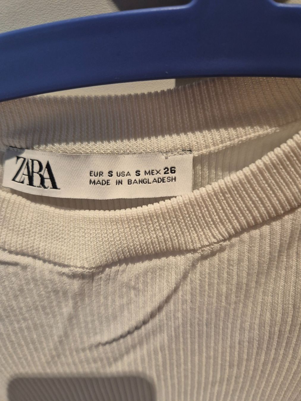 Zara Tops: Weisses Top Zara S – Gebraucht aus Kloten von gupnik 3