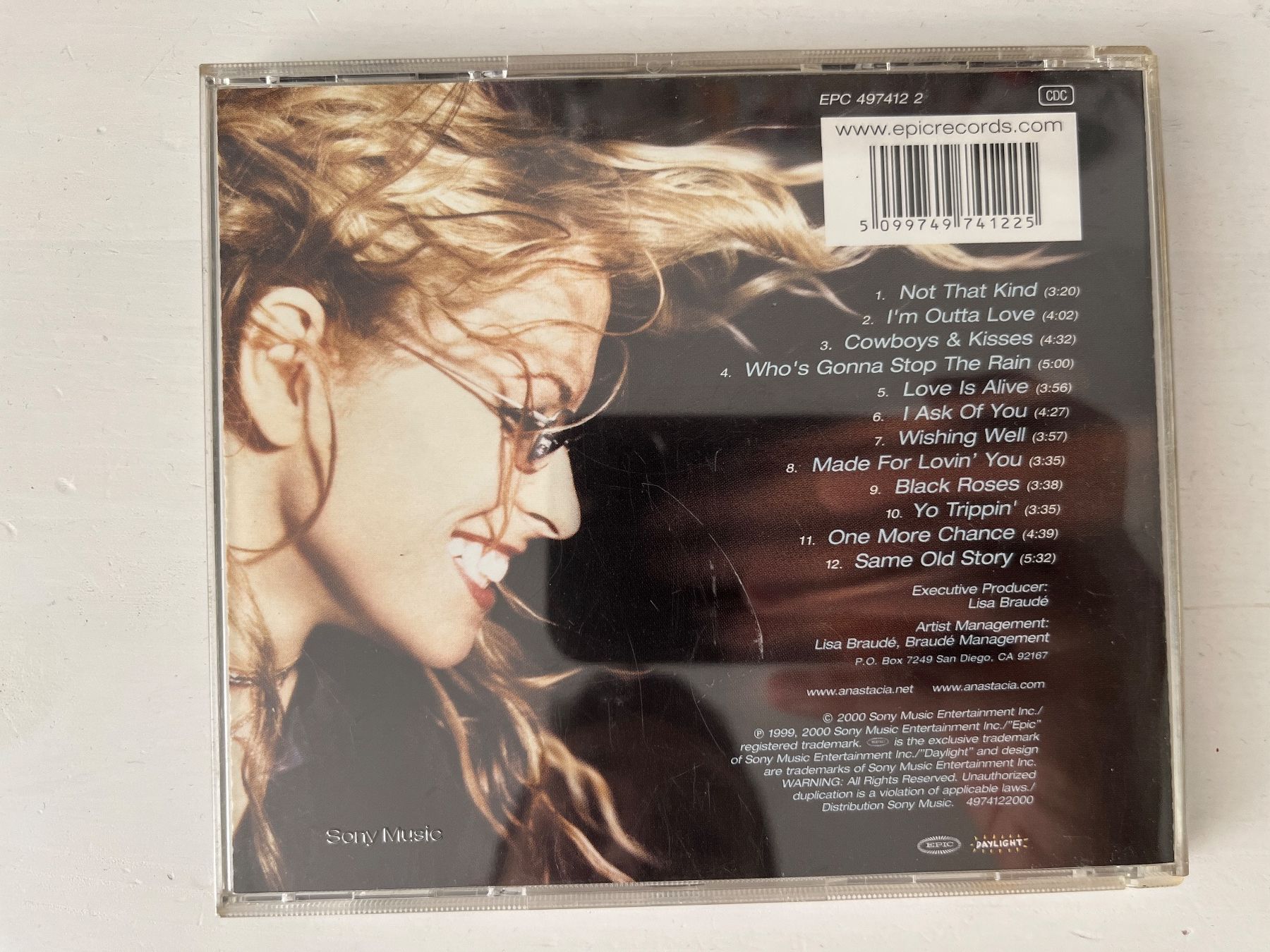 CD: Anastacia - Not That Kind CD 💿 – Usato da Sierre venduto da black.box 1