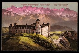 Rigi-Kulm, Hotel und die Berner-Hochalpe