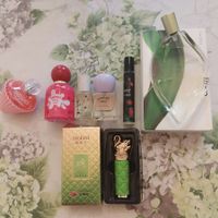 parfum set 6 parfum + 1 lippenstift damen
