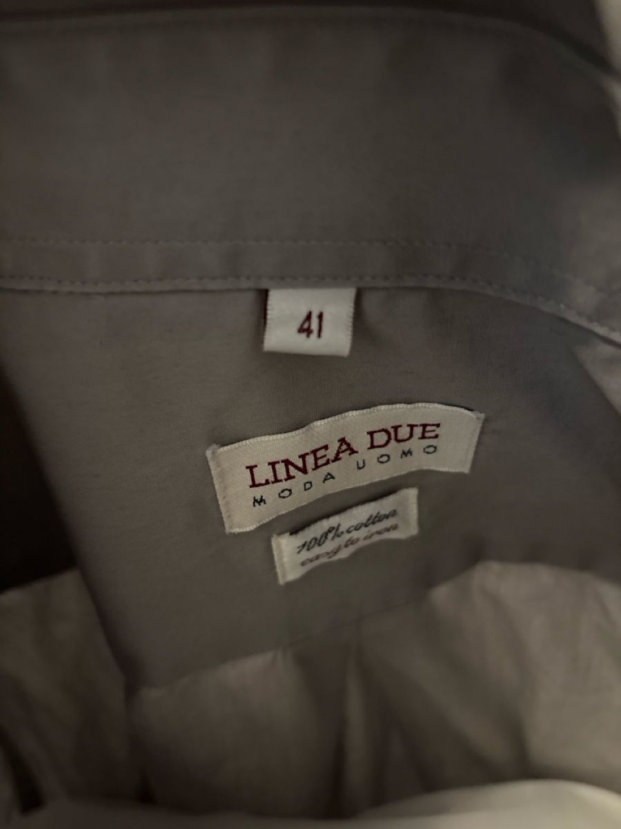 Camicie: Linea Due Herrenhemd, Gr. 41, Grau, – Usato da Wangen an der Aare venduto da s_g_b8jz 2