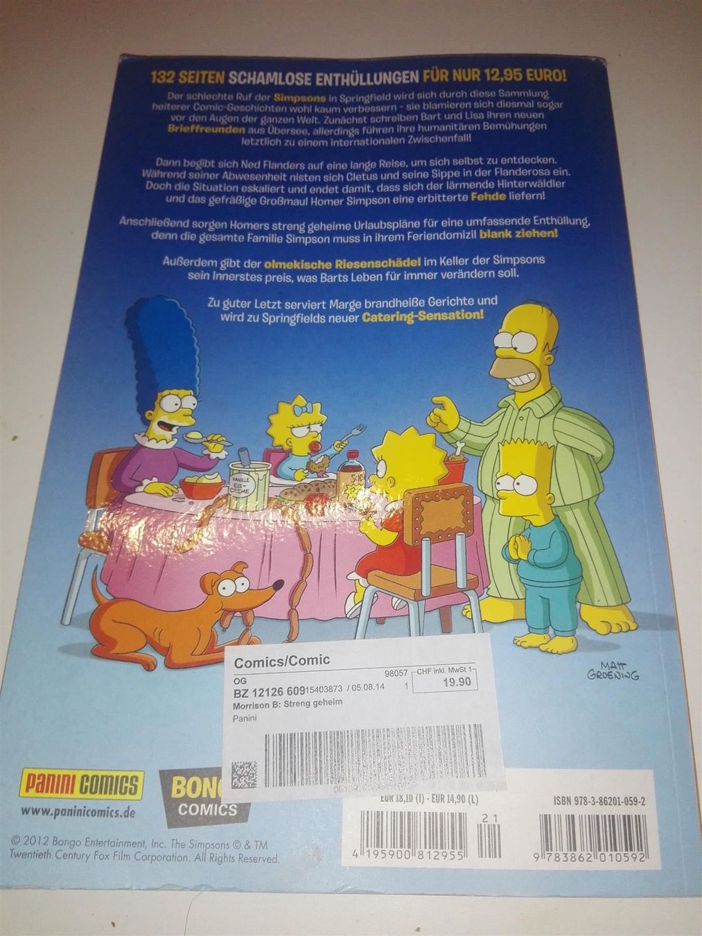 Comics: Simpsons Comics - Streng geheim – Gebraucht aus St.Galllen von elkaphone 8
