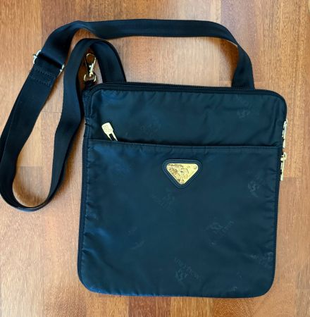 Original MAISON MOLLERUS Vintage Crossbody Tasche – Jacquard