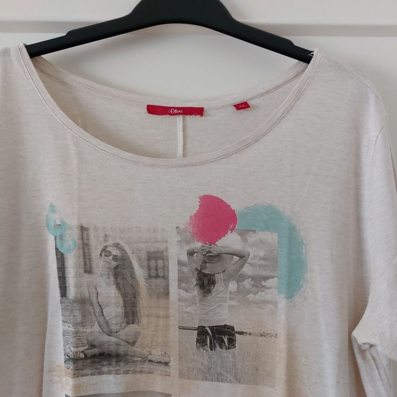 S.Oliver T-shirt: Joli t-shirt S.Oliver taille 44 – Usato da Lausanne venduto da anta-123 1