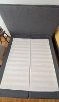IKEA Doppelbett mit Federkernmatratze, erst 2 Jahre alt