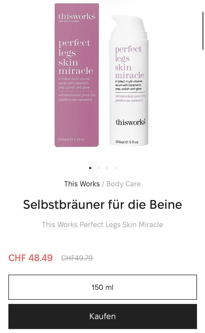 Altro per la cura del corpo: This Works Perfect Legs Skin Protector SPF30 - NEU! – Nuovo e nell'imballaggio originale da Zürich venduto da deruja 5