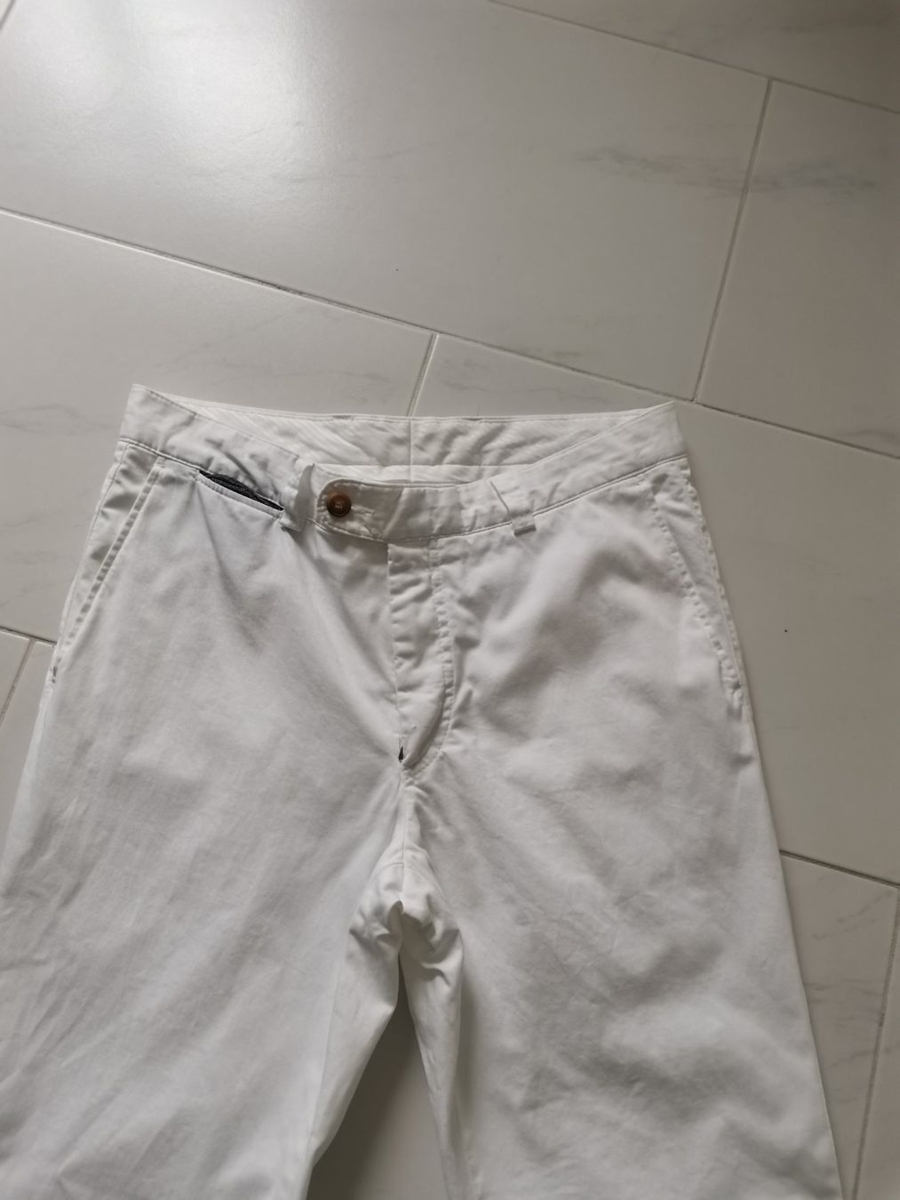 Pantaloni: Hose weiss – Nuovo (secondo la descrizione) da Biel/Bienne venduto da No62 2