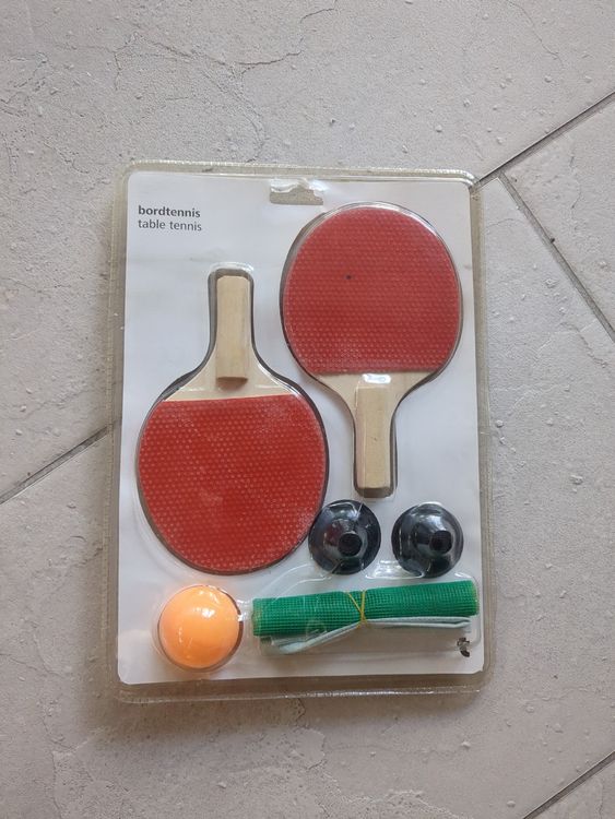 Löwenherz Tischtennis Set - Komplettset Mit Netz, Schlägern & Bällen