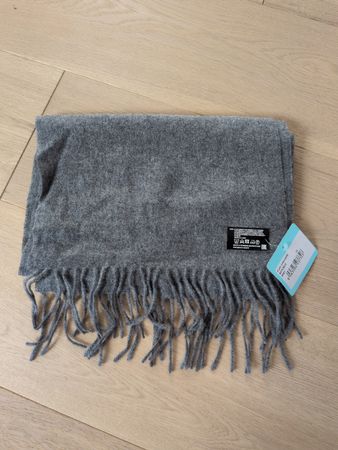 Cashmere Scarf Grey