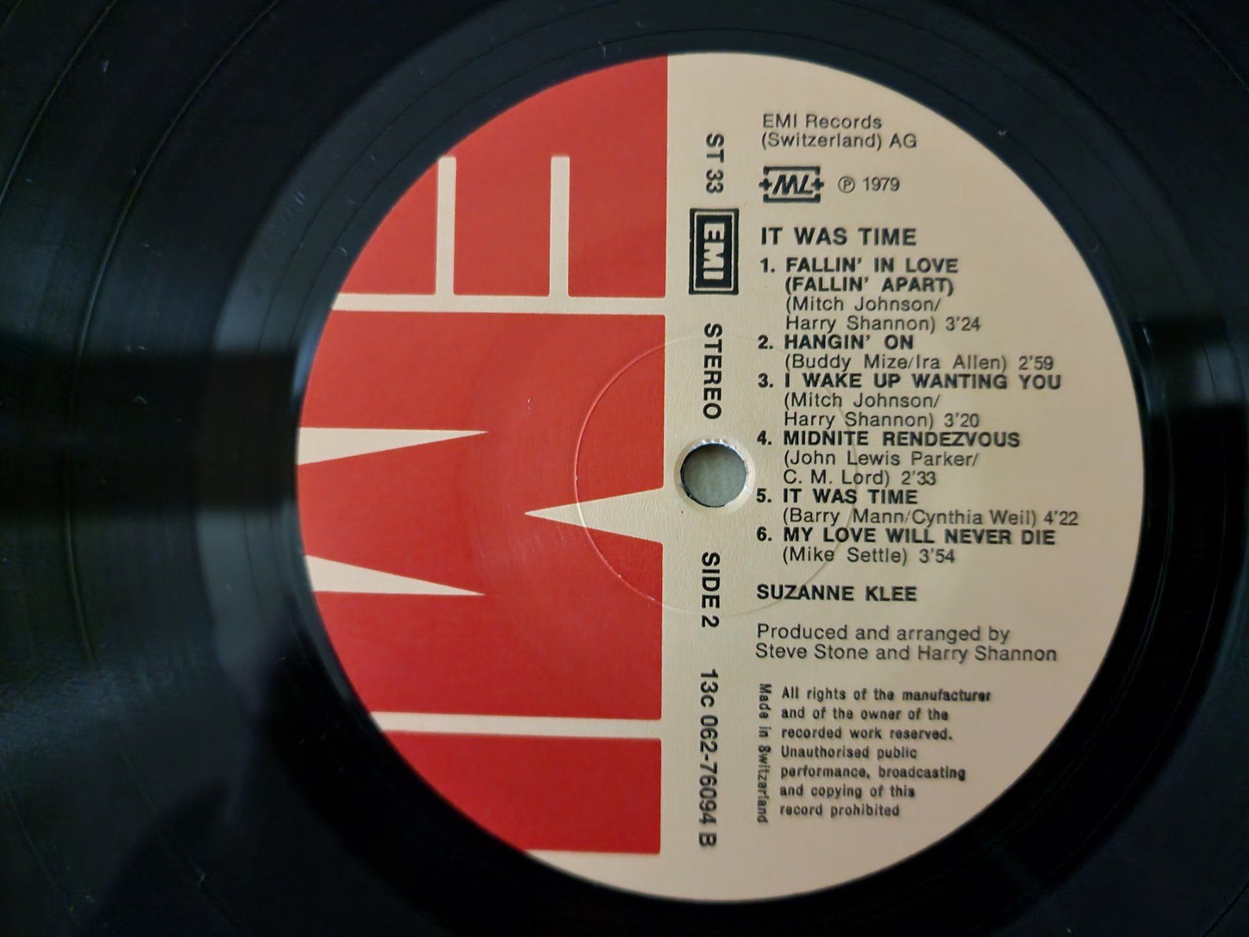 Dischi in vinile: Suzanne Klee LP – It Was Time – Usato da Root venduto da atelier22 2
