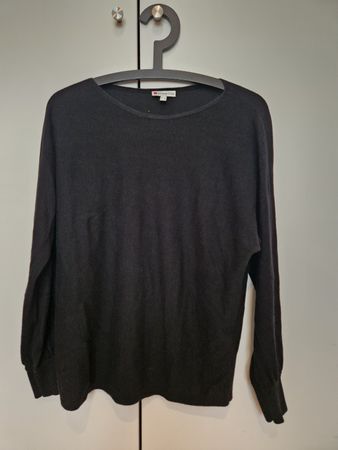 Street One leichter Pullover, schwarz, Grösse 38