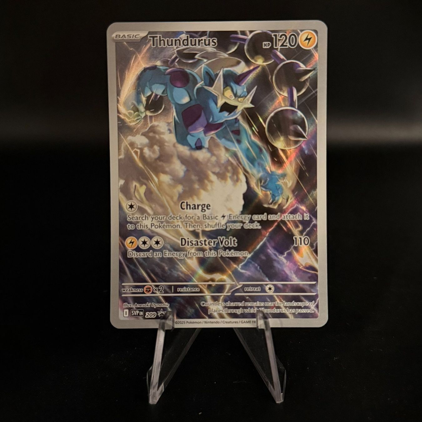 Pokémon Carte collezionabili: Thundurus #209 Pokemon Promo – Usato da Feuerthalen venduto da Plazatoys