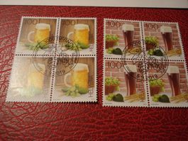 Satz Bier, 2019, FDC + Lose 4erblock ET-o