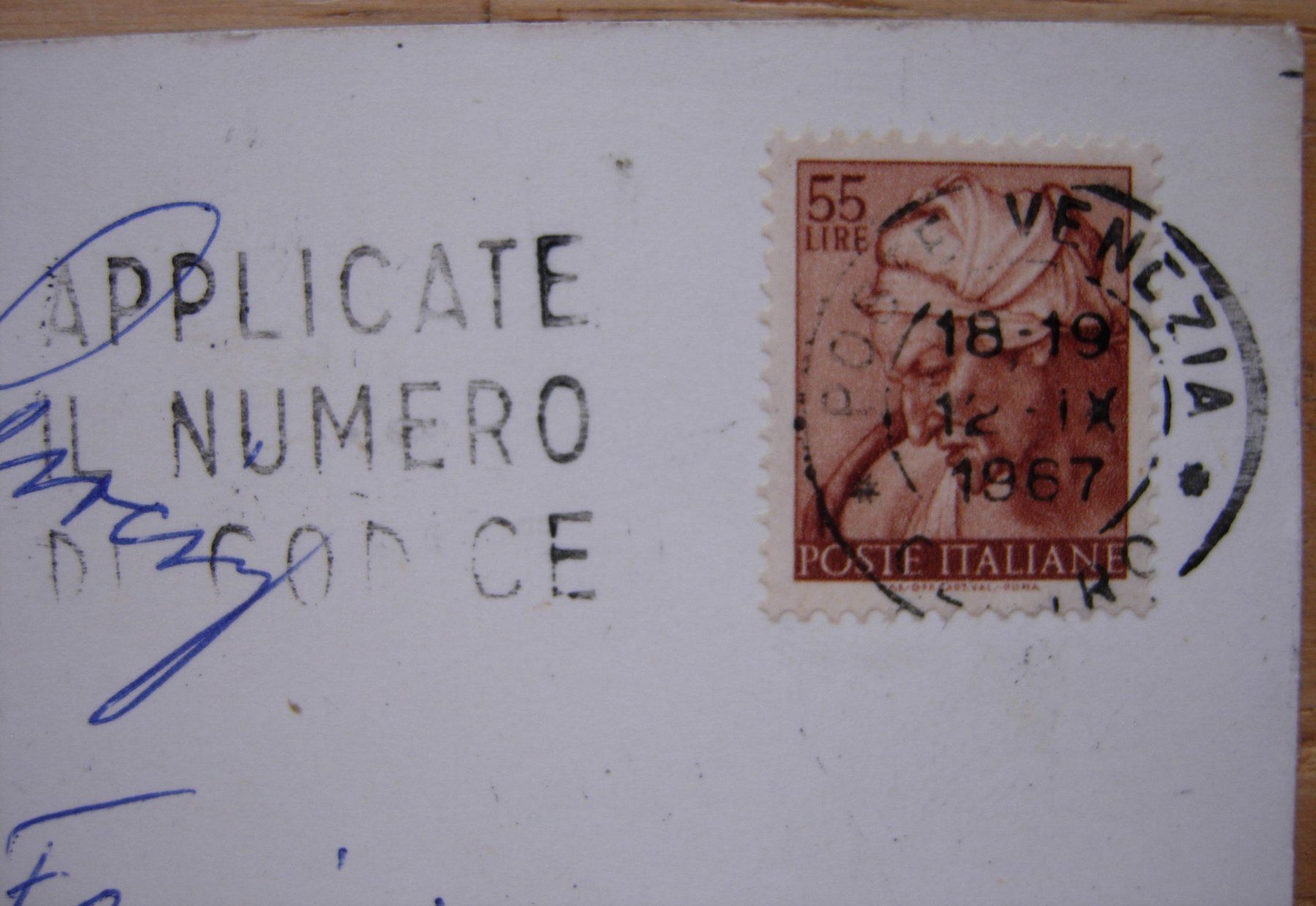 Cartoline postali: Ansichtskarte - Markusplatz und Dom von Venedig – Usato da Dübendorf venduto da rumpumpel 4