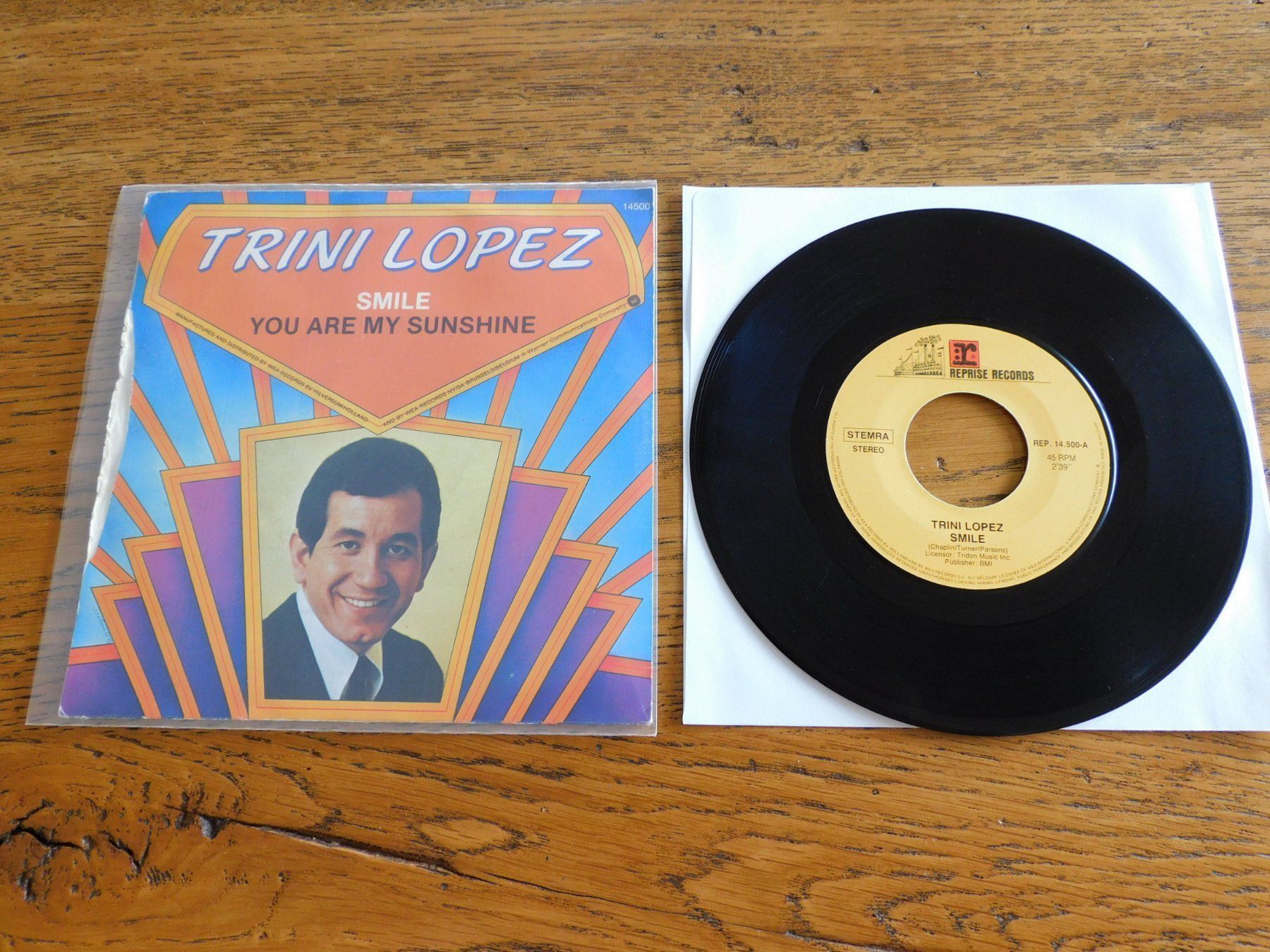Schallplatten: Trini Lopez ‎– Smile – Gebraucht aus Emmenbrücke von lamorak 1