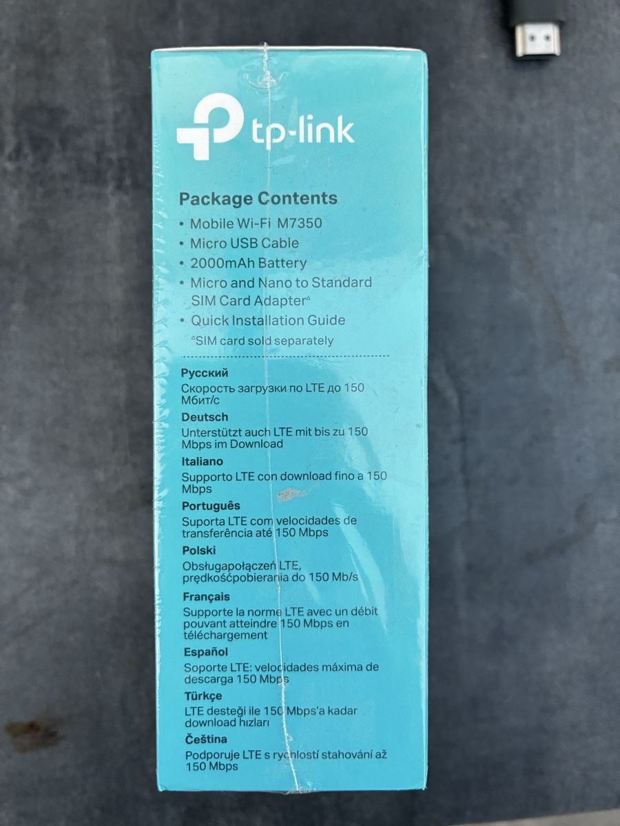 TP-Link Modem & Router: TP-Link M7350 Mobile WLAN Hotspot 4G LTE neu – Nuovo e nell'imballaggio originale da Volketswil venduto da Ooli71 3