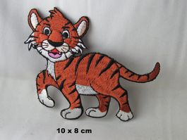 TIGERLI - Aufbügler - Aufbügler - Stickerei - 10x8cm