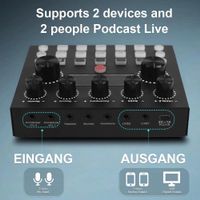 Live Sound Bluetooth Audio Mixer Streaming Recording Tiktok